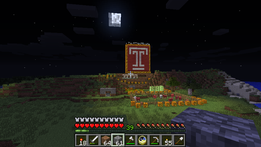 Temple T in Minecraft