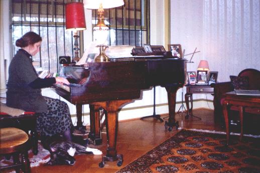 Rosemarie, Piano, and Nipper