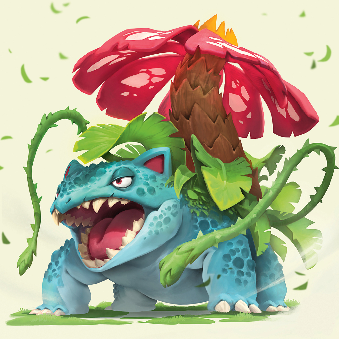 A picture of Venusaur.